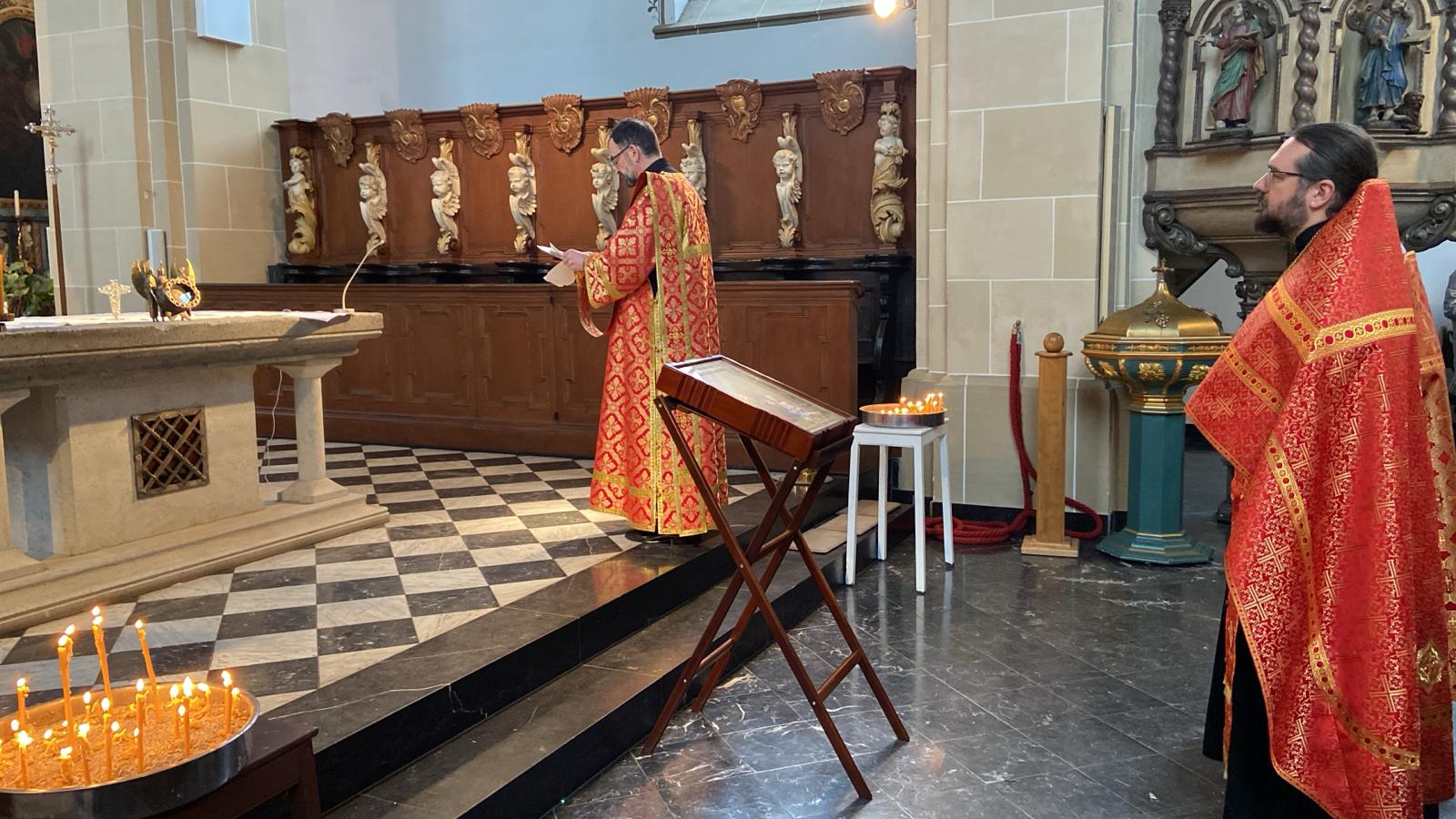 Orthodoxe Agatha Andacht in Kamp 2024