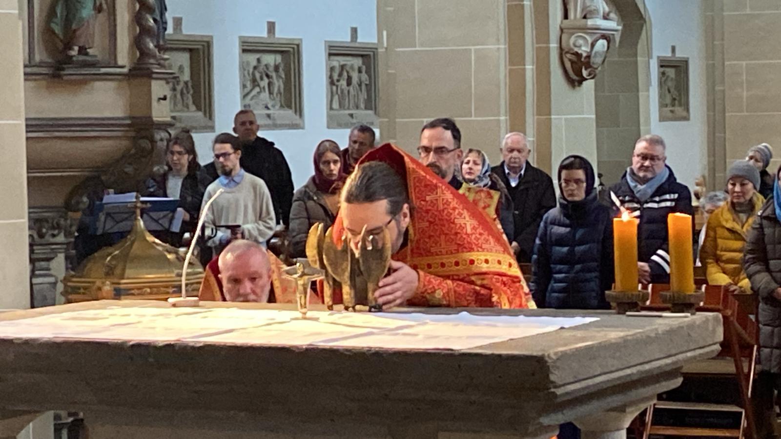 Orthodoxe Agatha Andacht in Kamp 2024